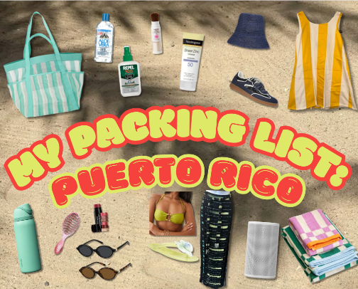 My PR Packing List ✈️🌺 cover photo collage