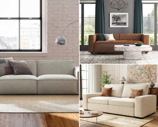 Luxury Japandi Sofas & Low Seating for Mindful Living cover photo collage