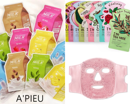 Sheet masks obsession cover photo collage