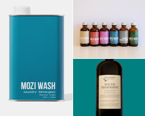 Laundry staples cover photo collage