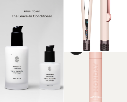 Hair care items I can’t live without! cover photo collage