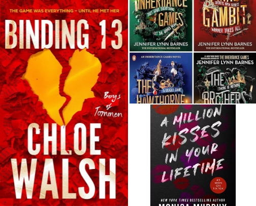 My favorite book recs cover photo collage