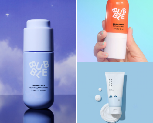 Skincare favorites cover photo collage