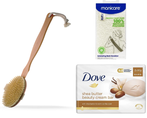 Ultimate shower routine cover photo collage
