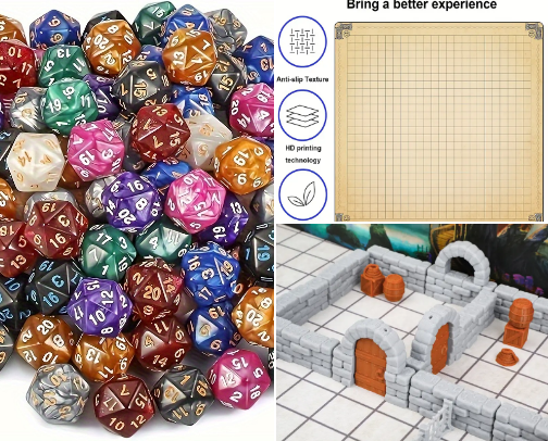 Dungeons & Dragons Must Haves! cover photo collage