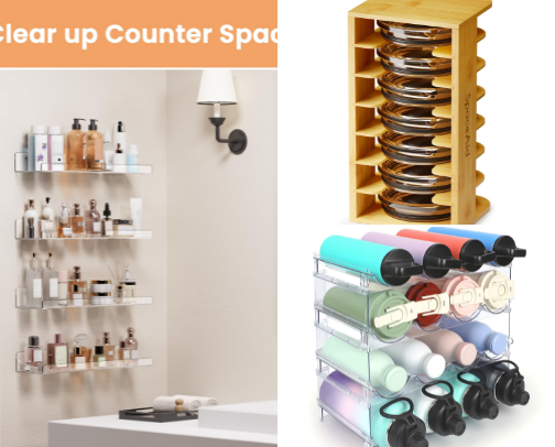 Neurodivergent necessities! Home storage solutions that keep your home organized and accessible! cover photo collage