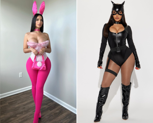 Spooky season costumes 🎃 cover photo collage