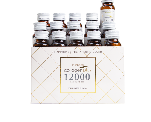 Collagen for healthy skin and hair cover photo collage