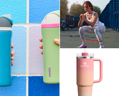 Gym must haves! 💪🏽 cover photo collage