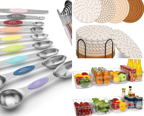 Kitchen essentials cover photo collage