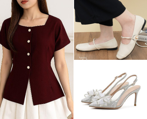 Elegant & girly fashion collection, easy to mix & match 🎀 cover photo collage