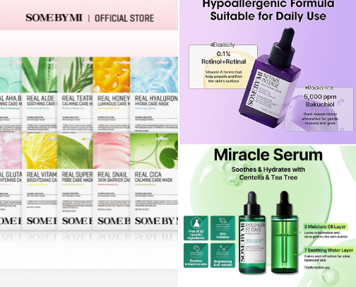My favorite beauty recs cover photo collage