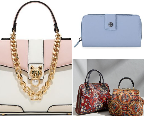 Genți de mână, poșete și accesorii cover photo collage