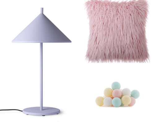 Pastel Home Decor Favorites cover photo collage