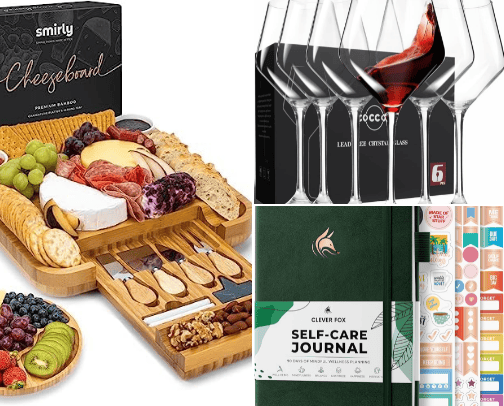 Gift Galore for the Cozy Connoisseur in Your Life! (AKA-The Homebody) cover photo collage