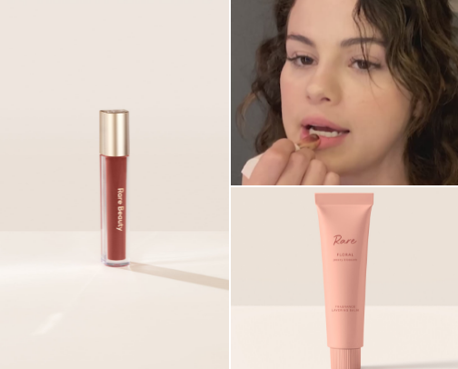 make up products from rare beauty that will change your life✨ cover photo collage