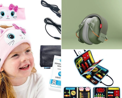 Travel Essentials for Kids with Autism cover photo collage