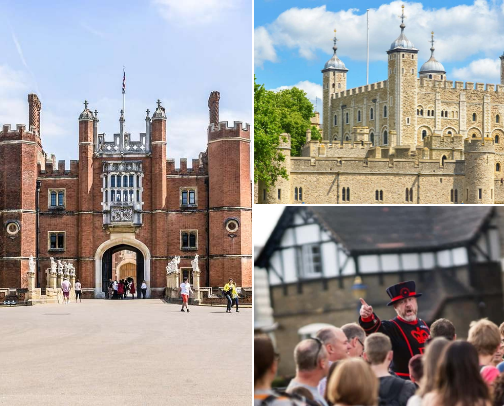 🇬🇧 England to discover: tourist places to visit related to Catherine Howard 💔 🏰 👑 cover photo collage