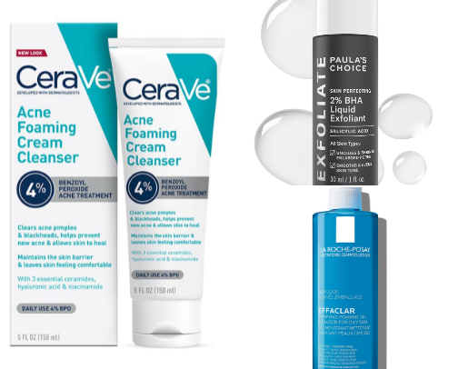 Shine-Free Secrets: Top Picks for Oily Skin cover photo collage
