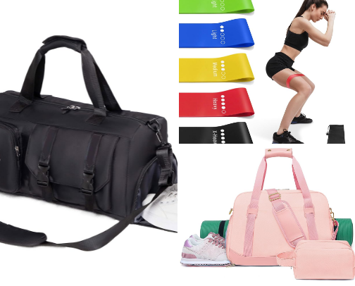 Gym Girly Must Haves cover photo collage