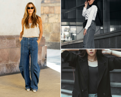 10+ Classy Denim Outfits for Everyday Style cover photo collage