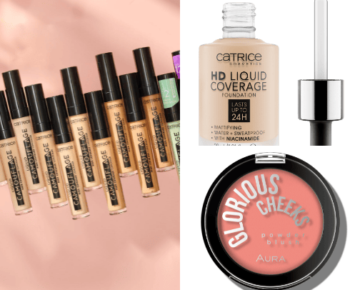 Affordable makeup cover photo collage