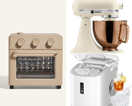 Aesthetic Kitchen Gadgets: for my minimal beige home cover photo collage