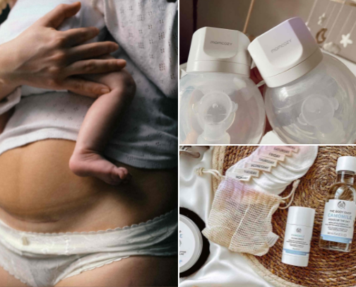 Recover & Rebuild 💕 (All things Postpartum) cover photo collage