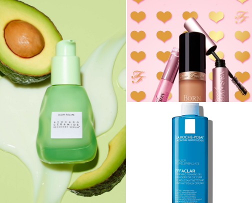 Skincare Products cover photo collage