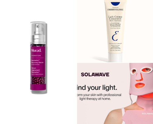 Favorite Beauty Recs to look fabulous over 40 cover photo collage