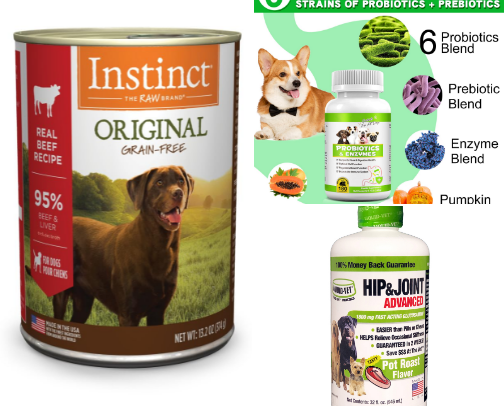 Top Nutrition & Health Supplements Every Dog Owner Needs cover photo collage