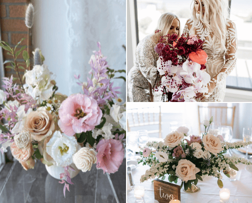 Florists cover photo collage