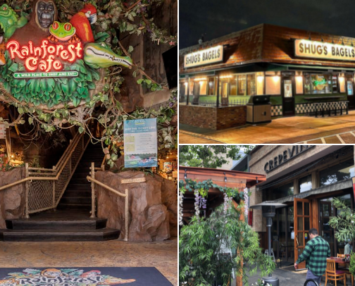 Fave Eats Around USA cover photo collage