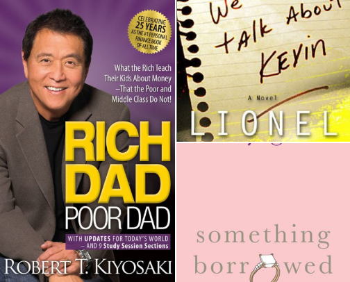 My favorite book recs cover photo collage