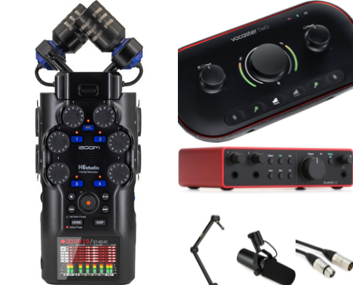 Ultimate Equipment List - Content Creation, Podcasting, Filmmaking, Photography cover photo collage
