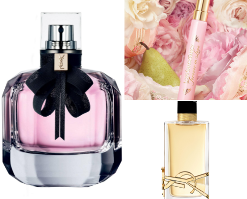Favorite perfumes cover photo collage