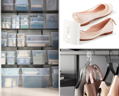 My top closet organization recs cover photo collage