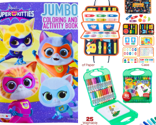 Arts and crafts for curious and artistic kids cover photo collage