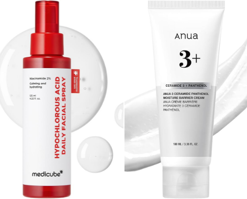 Amazon skincare you need, glowing on a budget cover photo collage