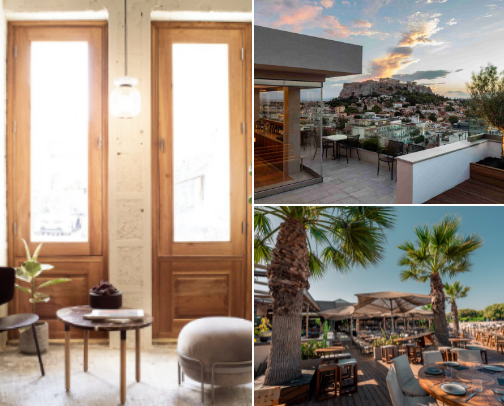 Favorite places in Athens as an Athenian cover photo collage