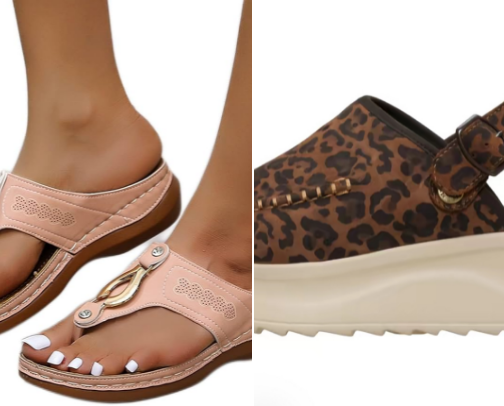 Looking for comfortable, stylish shoes that actually support your feet? These are my favorite picks for everyday wear, travel, work, and long days on your feet. I’ve included options that combine comfort, quality, and style. cover photo collage