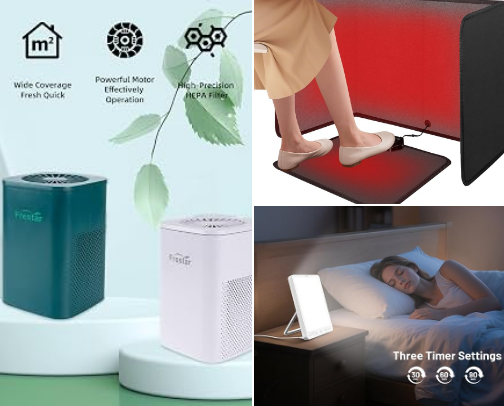 WFH Air Quality & Temperature Fixes to Stop Afternoon Slumps cover photo collage