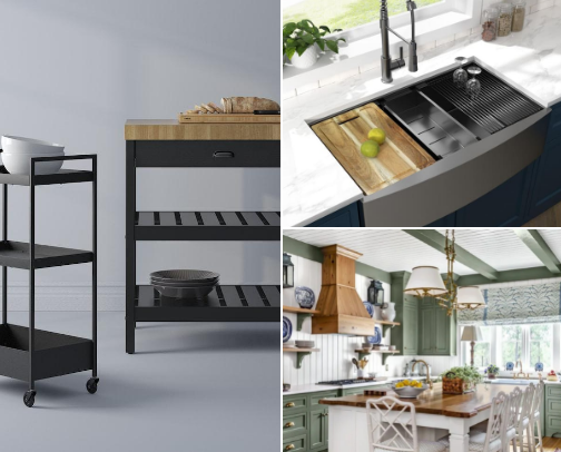 Renovations that I would like to do for my kitchen. cover photo collage