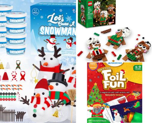 Christmas activities for kids cover photo collage