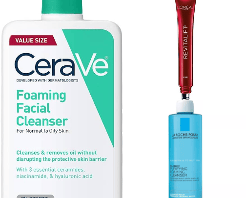 My evening Skincare Routine cover photo collage