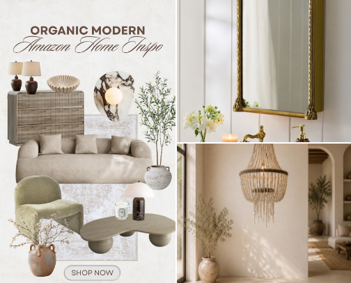 Organic Modern Home cover photo collage