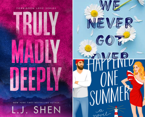 Download - Truly Madly Deeply: A Grumpy x Sunshine Romance (Forbidden Love Book 1) cover photo collage