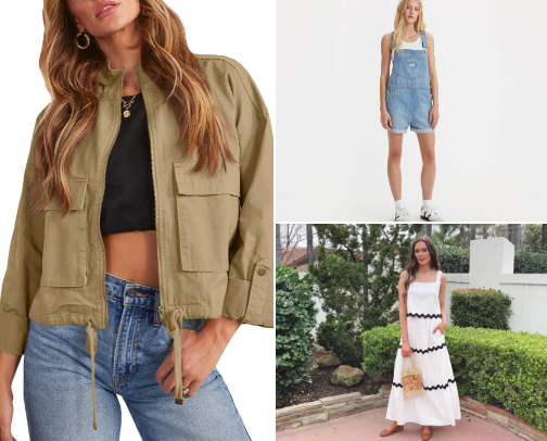 Spring/Summer Clothing Favorites cover photo collage