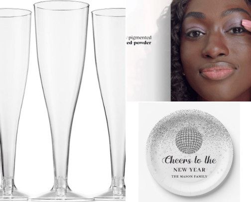 My fav things for this coming New Years cover photo collage