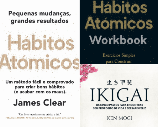 Leitura para quem quer ser produtivo cover photo collage